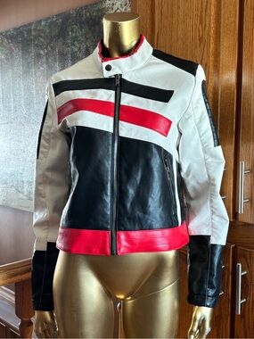 Stoosh Black & White Colorblock Jacket